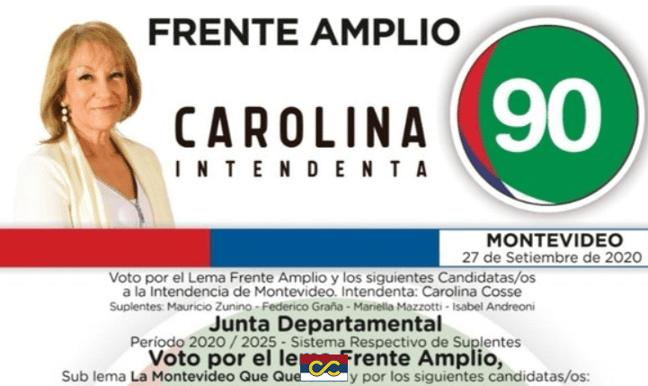 Lista Elecciones Departamentales Carolina Cosse